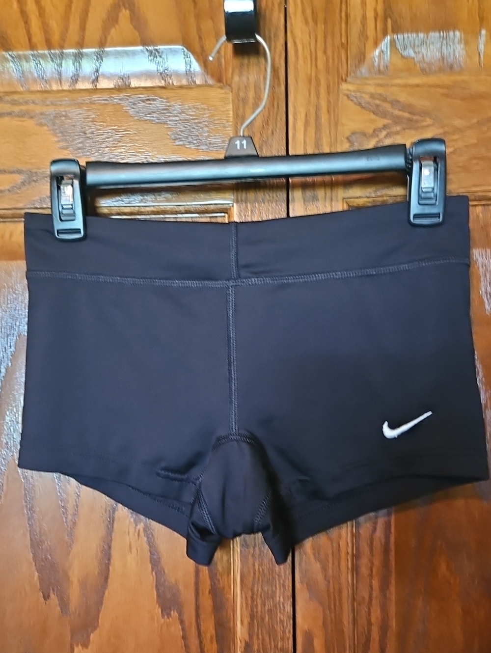 Nike Women's Black Athletic Stretch Shorts